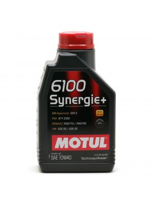 Motul 6100 Synergie+ 10W40 Motoröl 1l